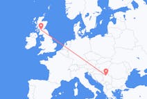 Flights from Belgrade to Glasgow