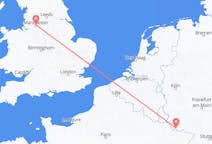 Flyrejser fra Saarbrücken, Tyskland til Manchester, England