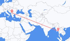 Flyg från Mawlamyine till Pristina