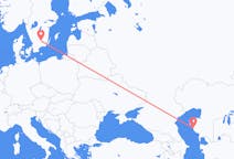 Рейсы из Актау, Казахстан в Векшё, Швеция