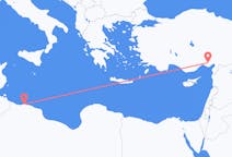 Flug frá Trípólí til Adana