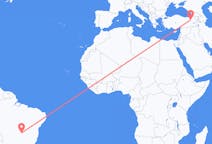 Lennot Brasíliasta, Brasilia Erzurumiin, Turkki