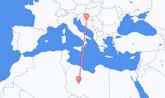 Flyg från Sabha, Libyen till Banja Luka, Bosnien och Hercegovina
