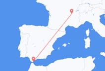 Flyreiser fra Gibraltar, til Lyon