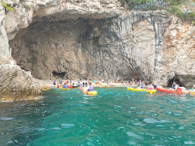 Betina Cave beach in  Bosanka in Dubrovnik-Neretva County,Croatia.