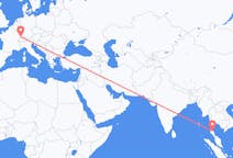 Voli dalla provincia di Surat Thani a Mulhouse