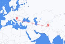 Flyrejser fra Saidu Sharif, Pakistan til Sarajevo, Bosnien-Hercegovina