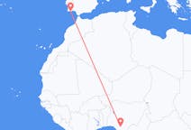 Flyrejser fra Asaba til Faro Distrikt