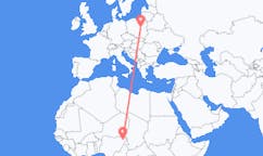 Flights from Maiduguri to Warsaw