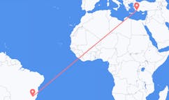 Flyreiser fra Ipatinga, Brasil til Dalaman, Tyrkia