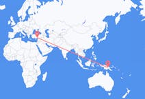 Flyreiser fra Mount Hagen, Papua Ny-Guinea til Adana, Tyrkia