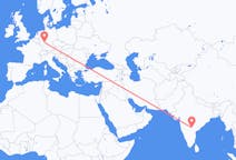 Lennot Hyderabadista Frankfurtiin