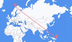 Flights from Rabaul to Tromsø