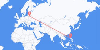 Flights from the Philippines to Lithuania