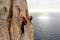 Via ferrata del Cabirol, Alghero, Sassari, Sardinia, Italy