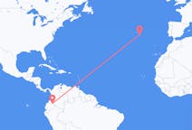 Flyg från Puerto Asís, Colombia till Ponta Delgada, Portugal