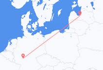 Flyreiser fra Frankfurt, til Riga