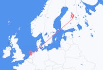 Lennot Kuopiosta Amsterdamiin