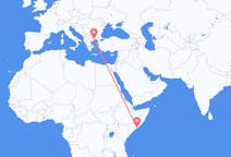 Flights from Mogadishu to Kavala Prefecture