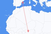 Flyrejser fra Kaduna til Ibiza