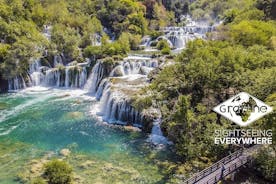 Dagtour naar Krka-watervallen vanuit Split of Trogir