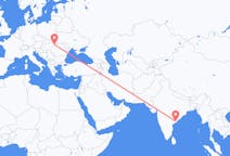 Flyrejser fra Rajahmundry, Indien til Satu Mare, Rumænien