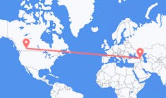 Flyg från Calgary till Tbilisi