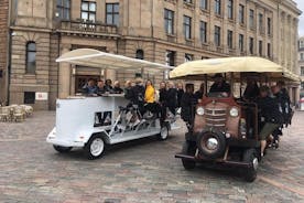 Excursão privada de bicicleta de uma hora em Riga