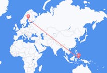 Flyreiser fra Ternate City, Indonesia til Vasa, Finland