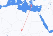 Flyreiser fra N Djamena, til Iraklio