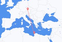 Flyrejser fra Benghazi til Linz