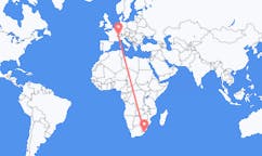 Flyreiser fra Margate, KwaZulu-Natal, Sør-Afrika til Bern, Sveits