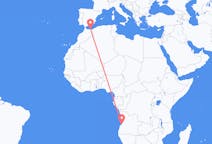 Flyreiser fra Catumbela, Angola til Melilla, Spania