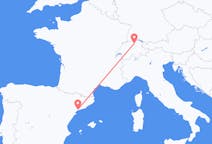 Flyreiser fra Reus, Spania til Zürich, Sveits