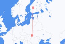 Flyg från Tammerfors, Finland till Satu Mare, Rumänien