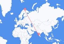 Flyrejser fra Kochi, Indien til Ivalo, Finland