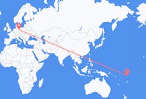 Flights from Funafuti to Berlin