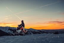 Schneemobiltouren in Norwegen