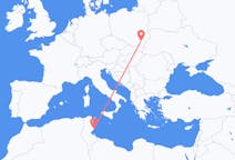 Flyreiser fra Sfax, Tunisia til Rzeszow, Polen