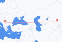 Flyreiser fra Turkistan, til Priština