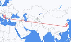 Flug frá Huangshan City, Kína til Bari, Ítalíu