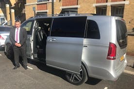 Traslado privado desde el crucero de Dover a Londres a través del castillo de Dover