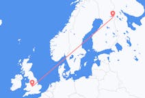 Vluchten van Kuusamo naar Birmingham