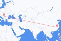 Lennot Shangraosta, Kiina Belgradiin, Serbia