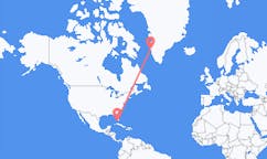 Flyg från Key West, USA till Maniitsoq, Grönland