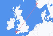 Flyrejser fra Newquay til Stavanger