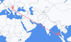 Flyrejser fra Banda Aceh til Kraljevo