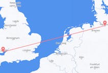 Flyreiser fra Cardiff, til Hamburg