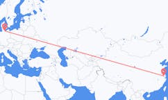 Flyrejser fra Wuxi, Kina til Lübeck, Tyskland
