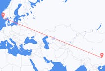 Flyrejser fra Zhangjiajie til Stavanger
